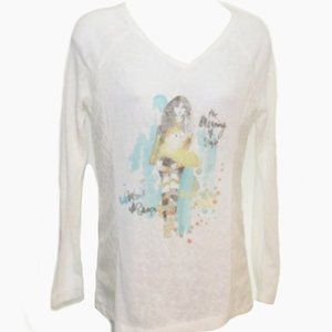 Light and fun longsleeve top